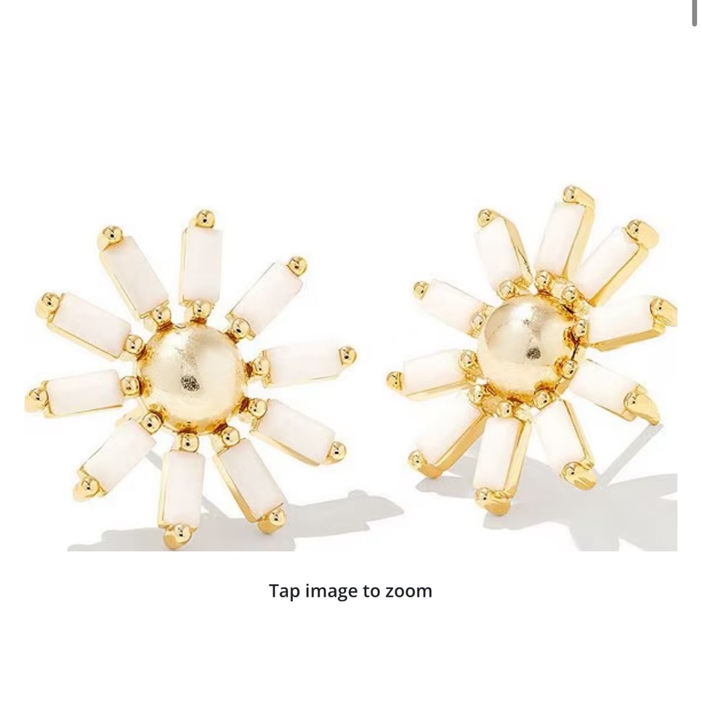 Kendra Scott Madison Daisy Gold Stud Earrings